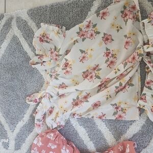 Floral Print Women's Top